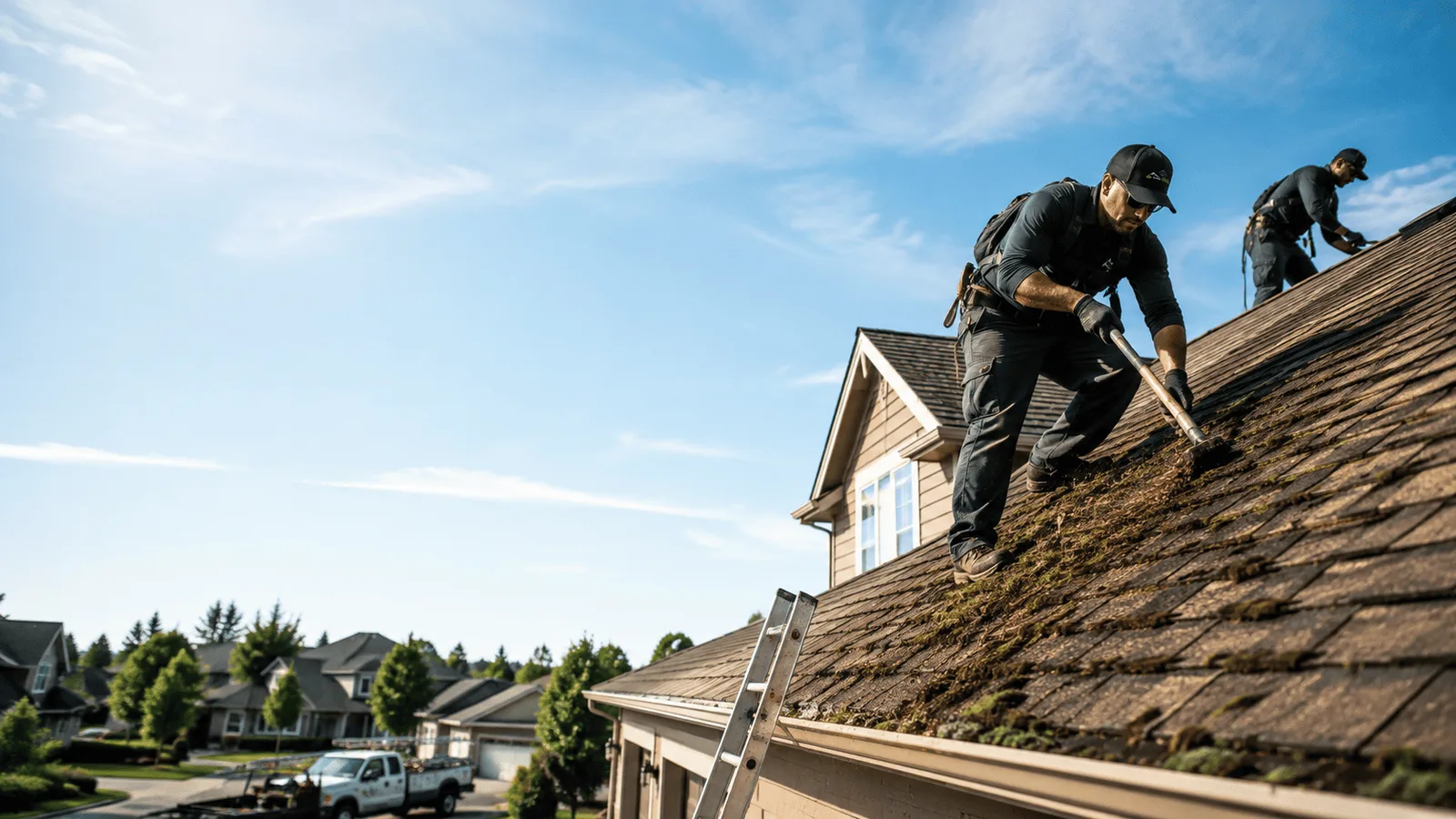 Roof Moss Removal in Bancroft, MI near me